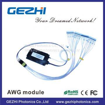 Passive Product DWDM Mux Demux 100G 40CH Arrayed Waveguide Grating for WDM Network photo-2