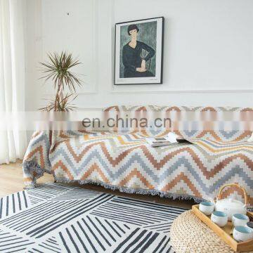 RAWHOUSE Super Soft Stripe Pattern Throw Woven Blankets Use for Sofa Cover as Home Living Room Rugs photo-4
