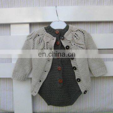 New Fashion Baby Knitted Romper New Born Climbing Kids Onepiece for Wholesale photo-2