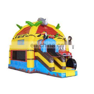 Amazon Safari Bounce House Jumping Castle Inflatable Bouncer Combo With Slide