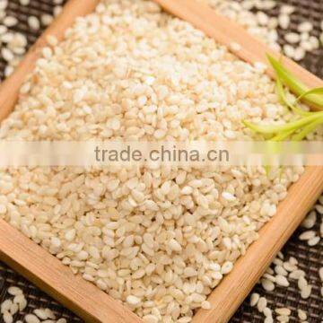 hulled white sesame of different grades