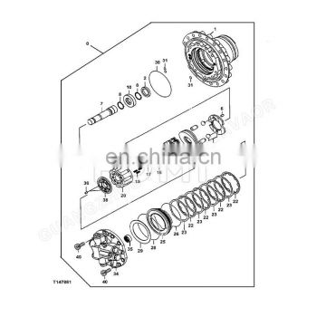 FOMI Engine Parts Bearing ZAXIS200 ZAXIS200-E ZAXIS230LC ZAXIS330 ZAXIS330LC Cylindrical Roller Bearing 4396755