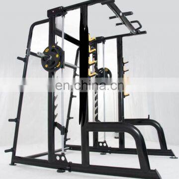 Commercial gym machine multi functional trainer Smith with squat rack fitness equipment