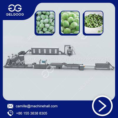 Energy Saving Quick Frozen Green Bean Production Line