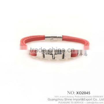Wholesale 2015 Fashion Charm Leather Bracelet Watch for Women photo-3