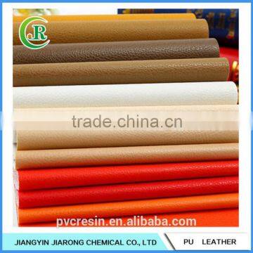 Nonwoven Backing PU Imitation Sofa Leather Material photo-2