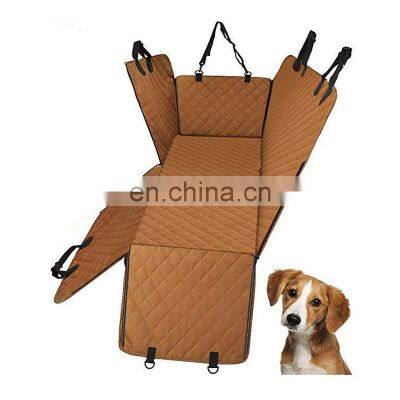 Waterproof Dog Hammock Cars/Trucks/SUV Pet Dog Seat Cover for Backseat photo-5