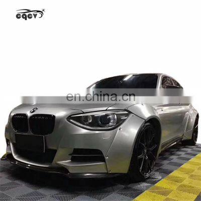 Cqcv Style Wider Body Kit for BMW 1 Series F20 M135 Wider Flare Front Lip for BMW M135 mt Style Body Kit