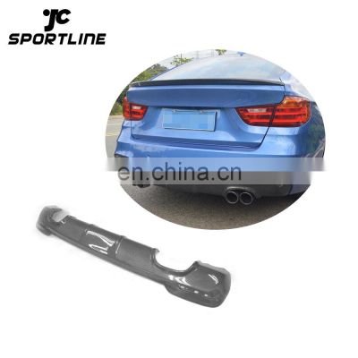 F34 Carbon Fiber Rear Bumper Diffuser for BMW F34 3 Series