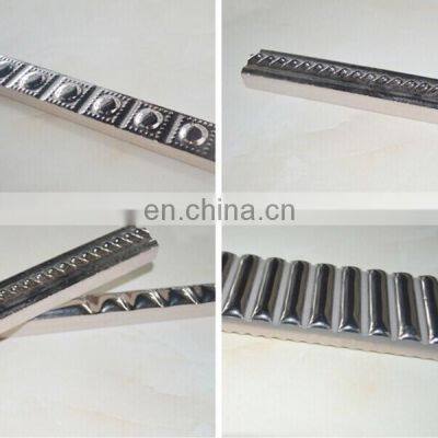 Listello Gold Filled Pencil Border Tile for Bathrooms photo-3