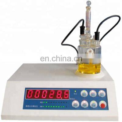 Digital Laboratory Equipment Water Analysis Equipment /Mini Karl Fischer Titrator for Transformer