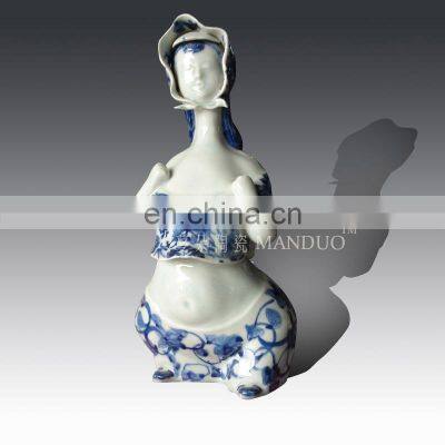 Ceramic modern sculpture for garden decor