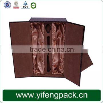 Wholesale Black PU Leather Wine Bottle Gift Box photo-5