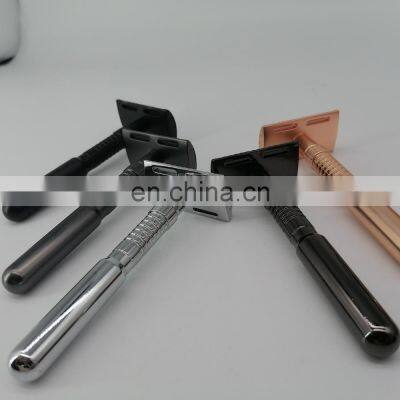 safety double edge shaving blade razor for man