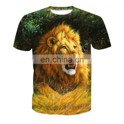 Hot Sell  3D COOL New Printed  Men  Casual T-shirt with Crew Neck t- shirt men's t-shirts