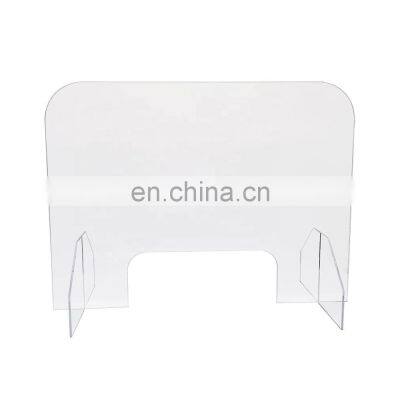 Clear Acrylic Plexiglass Shield, Barrier Protects Employees Against Coughing and Sneezing Customers divider