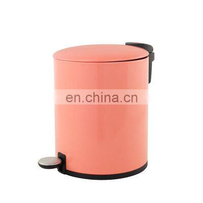 3L 5L Office Stainless Steel Waste Bin Food Garbage Bin for Home Cleaning Eco-friendly Indoor Metal Kitchen Waste Bin photo-5