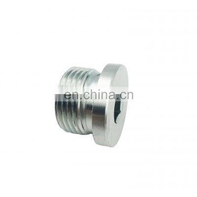 China Factory Carbon Steel Passivated Hex Socket Head Special Allen Screw Plug