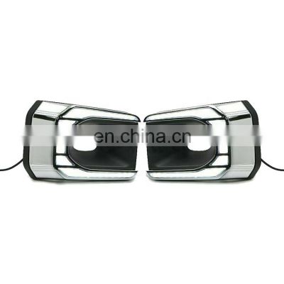 Car LED DRL Daytime Running Light Daylight Fog Lamp For Hilux Rocco 2020 2021