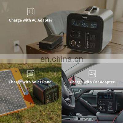 USA Warehouse Stock Portable Solar Generator 500 W 1000W 2000W Home Use Solar Power Station 220V Solar Power Generator photo-3