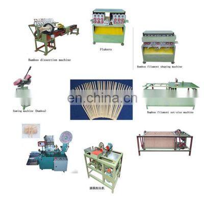 Industrial Disposable Bamboo Chopstick Making Machine / bamboo chopsticks set