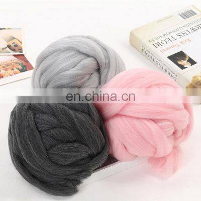 20mm Chunky Blanket Yarn Chunky Merino Wool Yarn For  Blanket