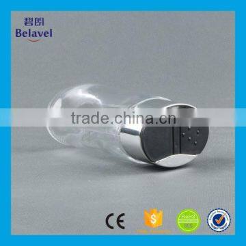 125ml Clear Pepper Chili Storage Jar Glass Spice Bottle With Cap