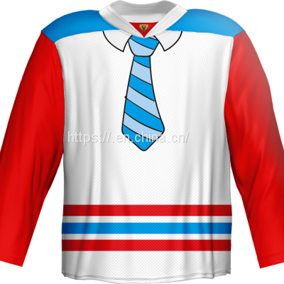  Custom 2022 Fashion Pattern Ice-Hockey Jersey with 100%polyester