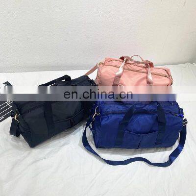 2021Travel Big Gym Bags Waterproof Nylon Sports Handbags Women Yoga Swimming Dry Wet Bag Fitness Gym Bags photo-3