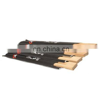 Wholesale Top Quality Individual Paper Sleeve Tableware Japanese Disposable Bamboo Chopsticks