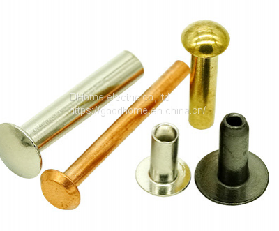 304 Stainless Steel Copper Rivet Cold Pier Umbrella Head Iron Rivet Spot Galvanized 3mm Semi-hollow Iron Rivet（Wechat:13510231336）