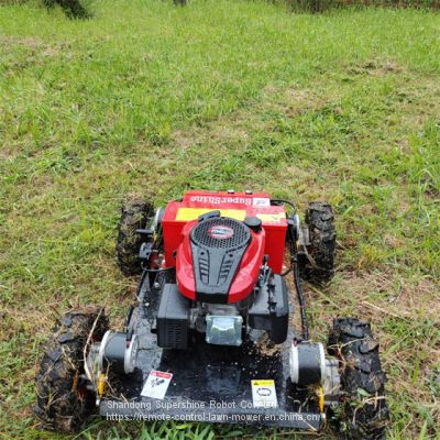 remote control lawn mower price, China robot lawn mower with remote control price, slope mower price for sale