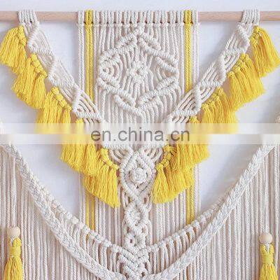 Best Seller Naturally Beautiful Macrame Boho Wall Hanging Decor photo-4