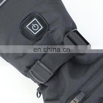 Winter 3 Level Temperature Control USB Electric Battery Heated Keep Warm Sport Heating Driving Ski Gloves photo-5