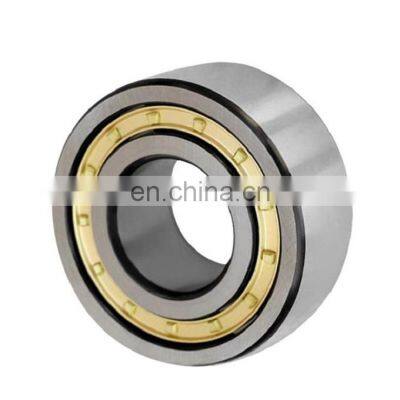 High Load Brass Cage Single Row NU NJ N2212EM Cylindrical Roller Bearing