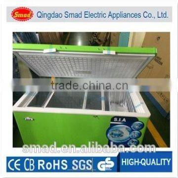 Top Open Solid Door Chest Freezer,Freezer Solid Door