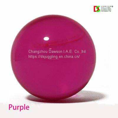 Purple Color 50mm Acrylic Contact Juggling Balls (OEM Size 50mm-150mm)