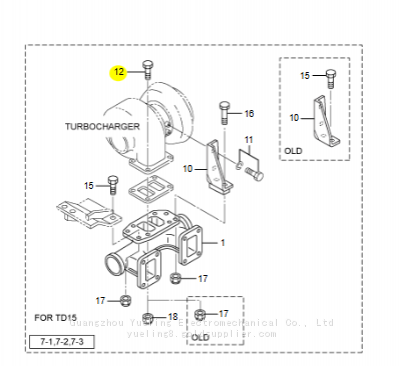32532-06445 Bolt Suit For Mitsubishi S6R photo-3