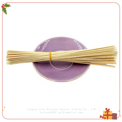 factory direct 8 inch 9 inch length Round Natural color Bamboo Stick For Marking Agarbatti Incense Sticks