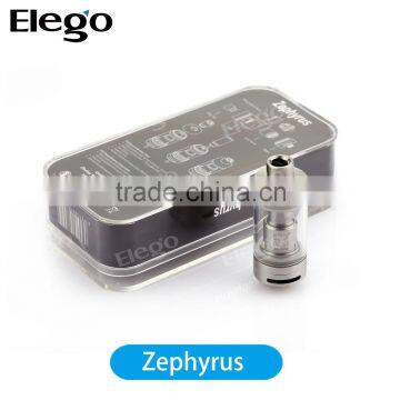High Quality UD Tank Zephyrus Tank With TC Ni 200 Coi 0.15ohm Sub Ohm Tank From Elego