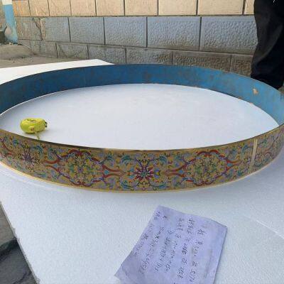 Cloisonn Factory Cloisonn Manufacturer Cloisonn Processing Cloisonn Crafts Cloisonn Manufacturer Wholesale Custom Cloisonn Copper Body Cloisonn Enamel Crafts Incense Burner, Elephant Spot