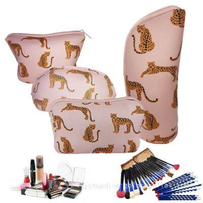 Waterproof Travel Beauty Small Make up Bag Neoprene Cosmetic Pouch Bag