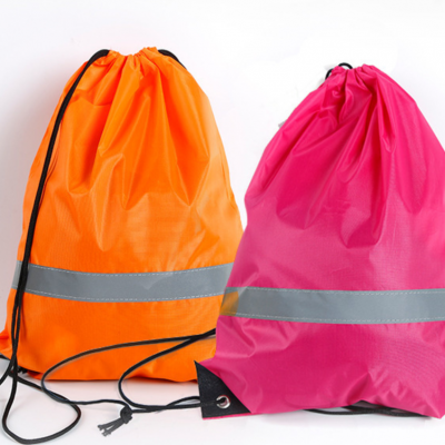Reflective Drawstring Bag photo-2
