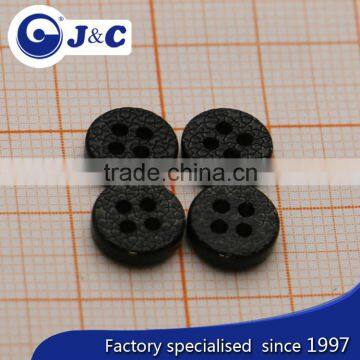 Black Colour of River Shell Buttons ,river Shells Shirt Buttons,4 Holes Buttons photo-3