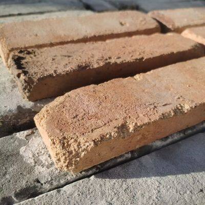 Reclaimed Old Fire Brick Tile for Fireplace Wall Cladding, 22mm Thickness