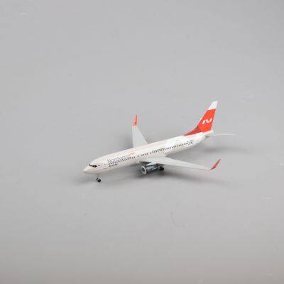 Resin plane model 20cm B737 NORD WIND Plane Model Aircraft Toy