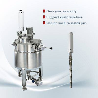 Industry Ultrasonic Homogenizer Sonicator Liquid Mixer With Tank for Cosmetic Processing Emulsification photo-3