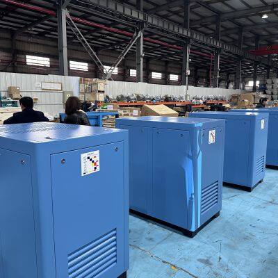 Printing Equipment is Equipped With an Air Compressor.BY-75APMPermanent Magnet Variable Frequency Air Compressor. photo-1