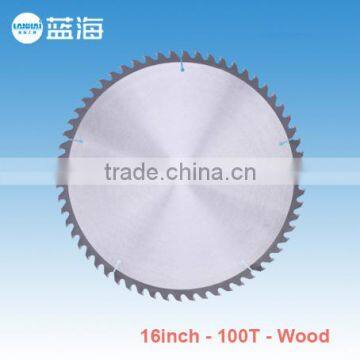 16''-100T Factory Directly Provide Durable Professional Manufacturer Supplier Wood Cutting Alloy Saw Blade