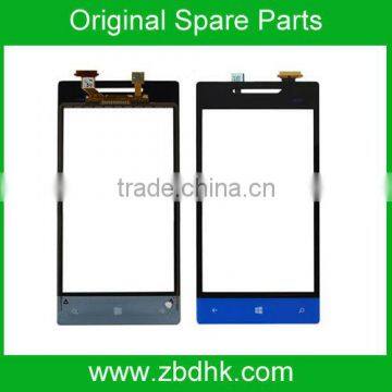 New For HTC Windows Phone 8S Touch Screen Digitizer Top Glass Panel Replacement Blue